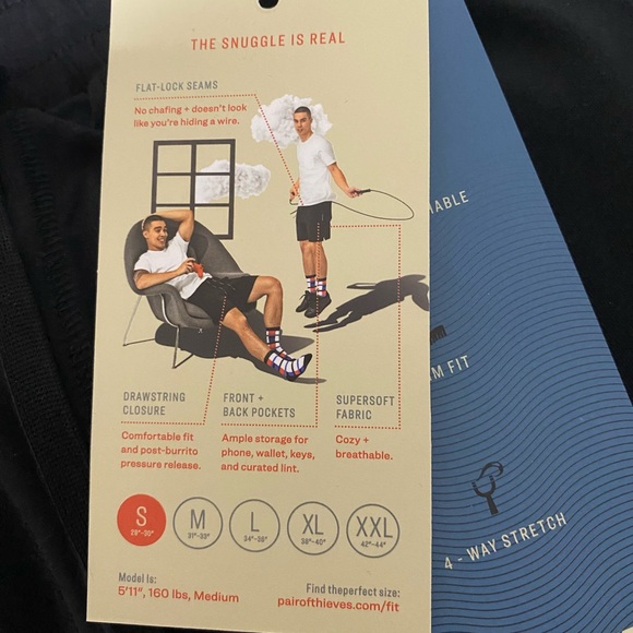 Pair of Thieves Men’s Super Soft Lounge Shorts - Picture 4 of 5